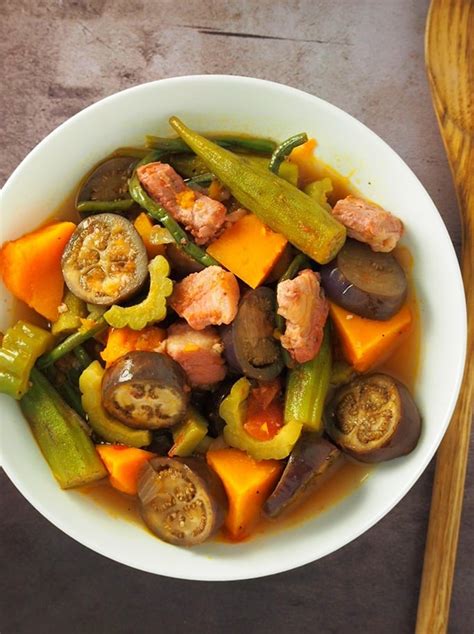 pinakbet bagoong recipe|Pinakbet Tagalog with Pork Belly .